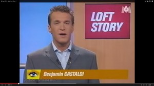 Loft Story, présentée par Benjamin Castaldi. (Capture youtube)