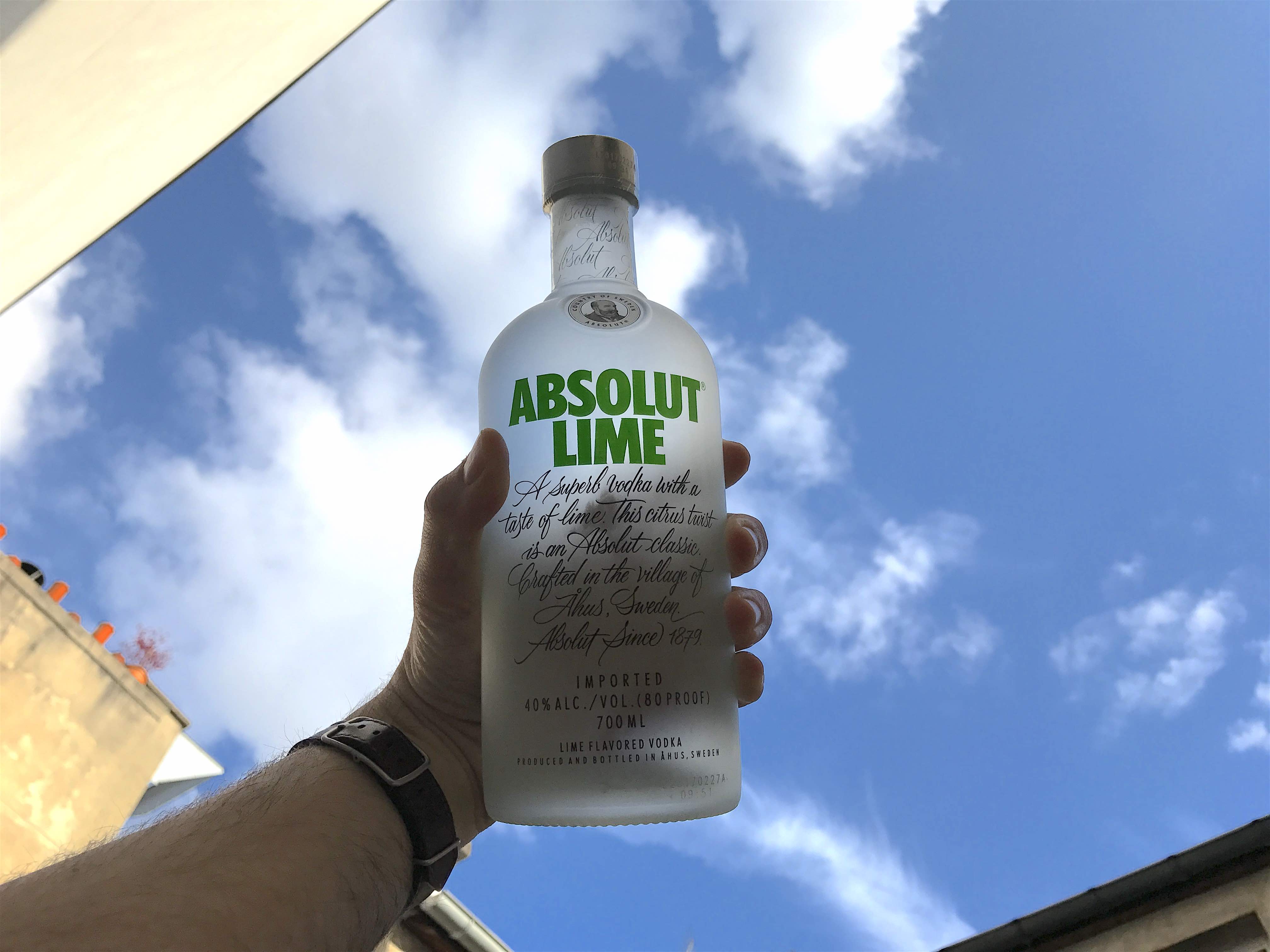 cocktail absolut lime